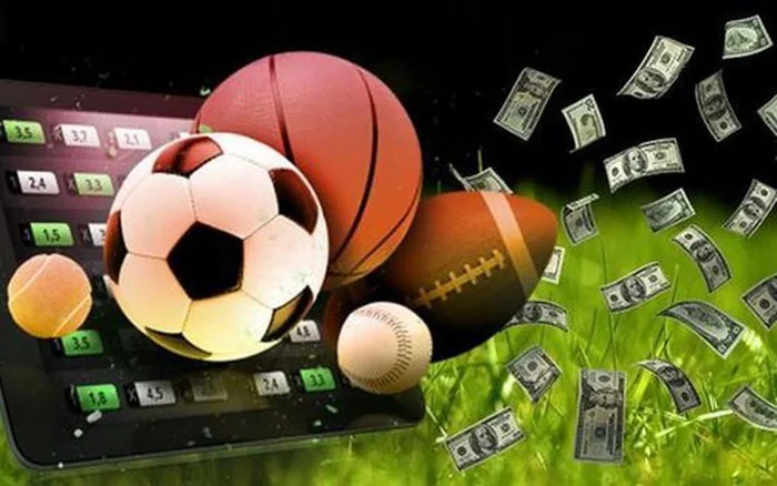 Layar pertandingan untuk melihat skor dan pasar olahraga